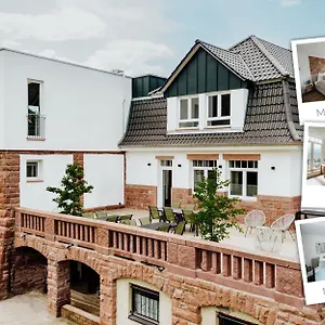 Mainterrasse Boardinghouse Am Fluss Klimatisierte Mit 80qm Terrasse Apartment